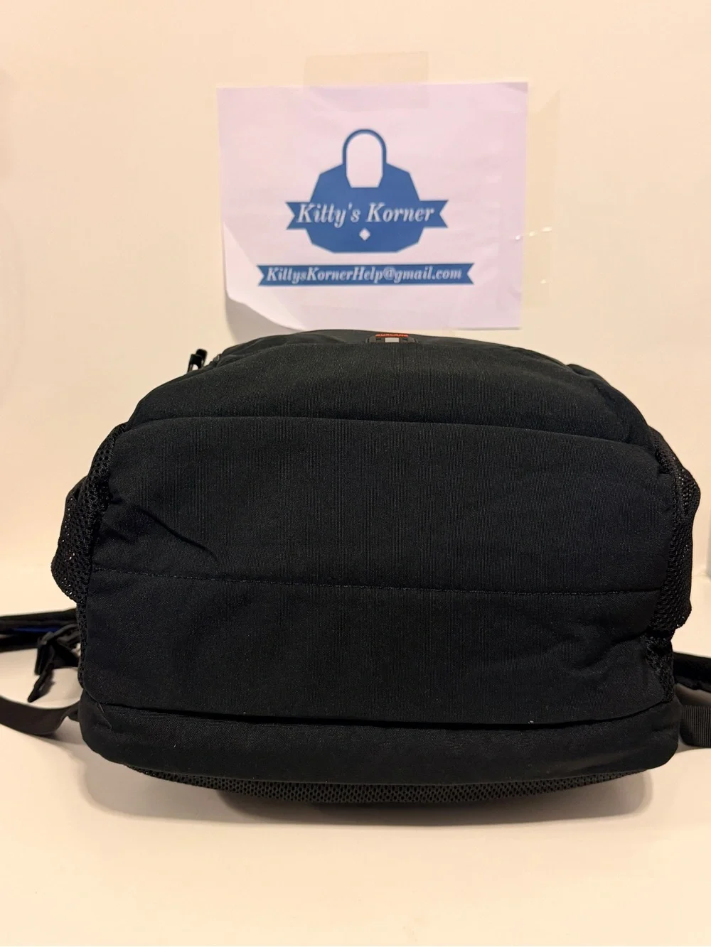 NWT Duslang Black Laptop Backpack